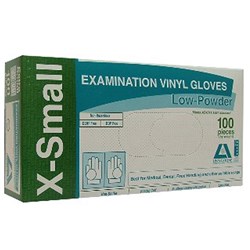 Vinyl Gloves - Extra Small - Low Powder